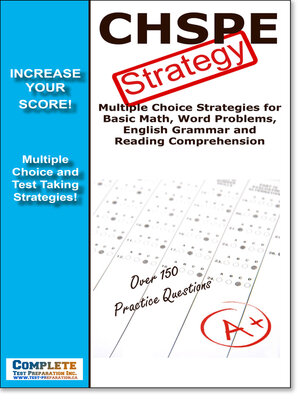 cover image of CHSPE Test Strategy